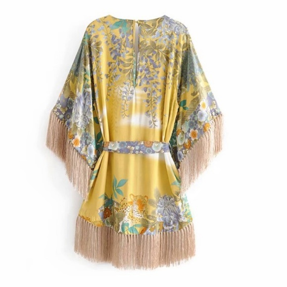 5⭐️ FAV BESTSELLER WILLOW TASSEL MINI DRESS TUNIC - Picture 6 of 7